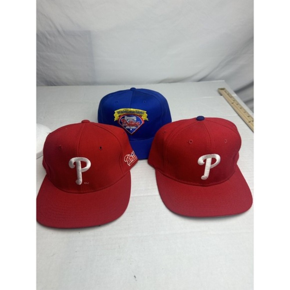 VINTAGE ‎ Sports Specialties Philadelphia Phillies MLB 3 hats